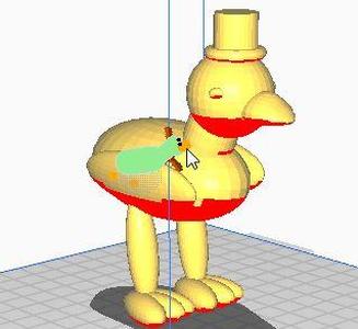 goose in hat
