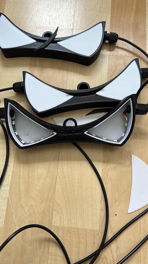 Halloween-Monster/Fledermaus Augen