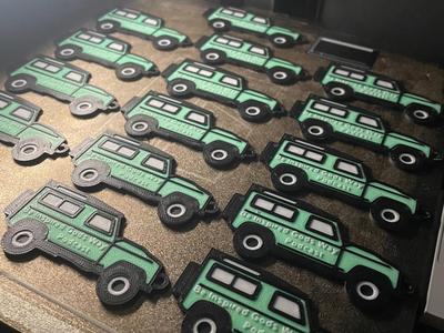 Be Inspired Gods Way Spotify Podcast Keychains