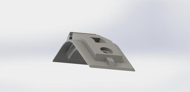 Peugeot and Citroën rear under-seat bracket
