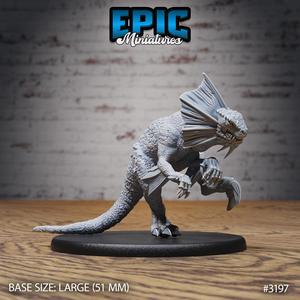 Bipedal Drake Attacking / Dragonborn Beast / Draconic War Lizard / Reptile Servant / Dragonkin / Evil Dragon Army