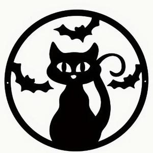 Cat and bats