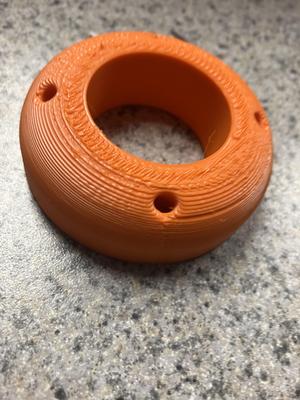 Hustler 5btv 4btv 6btv guide wire mount