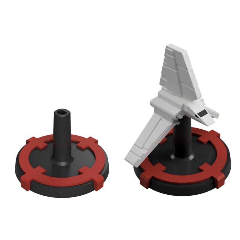 X-Wing Target Lock with Armada Squadron Miniature