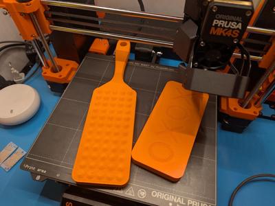Parametric spank paddle