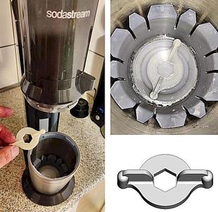 Sodastream remove bottle holder