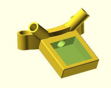 AOS 5/5.5/7 v2 Walksnail Dual Antenna & GPS Module Mount