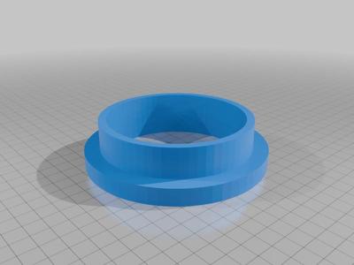 120mm to 100mm Extractor hood reducer