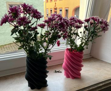 Elliptical Vase or coocking utensil Holder