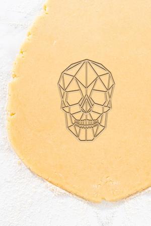 Geometric Skull Cookie Cutter, Biscuit Cutter