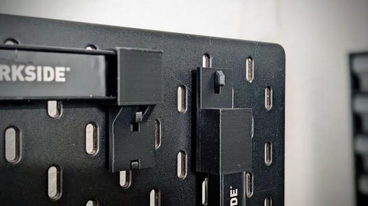 IKEA Skadis Universal Hook Holder for LIDL Parkside Magnetic Tool Bar/Strip