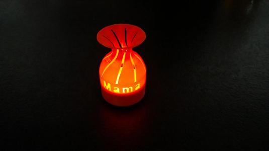 Memorial canle holder for tea light