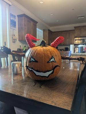 Mr Pumpkin Head Faces 1