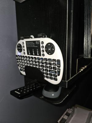 Rii remote keyboard holder
