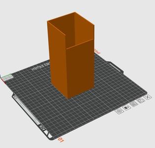 Simple & Effective Poop Chute For P1 & X1 Printers - Low Profile & Easy To Dump