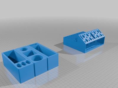 Desktop Tool Organizer (Pliers, File, Drill, Glue and more)