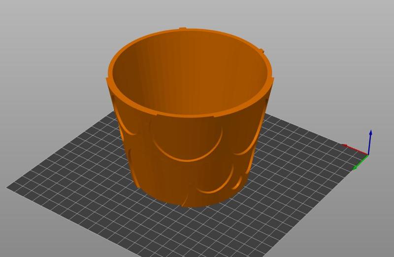 decorative pot / maceta decorativa