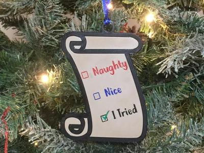 I tried Ornament