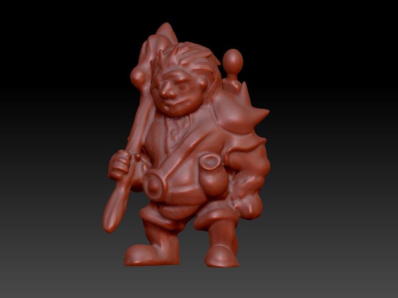 Big Billy Brigand-Bane, Human Barbarian