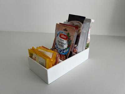 Kitchen pack, food pouch organizer