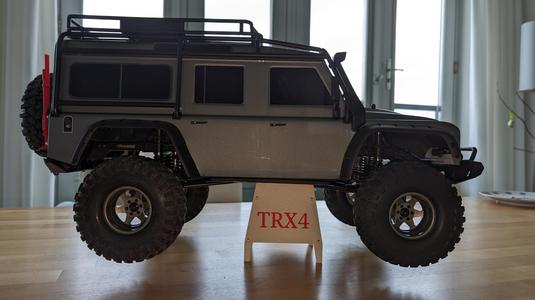 TRX4 compatible stand Front and back (filled text)