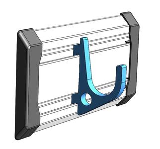 Heavy Duty Hook for Gladiator GearTrack/GearWall