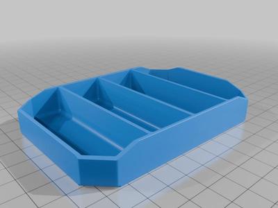 DeWalt Pro TSTAK Shallow Upper Trays, Big and Small Bins