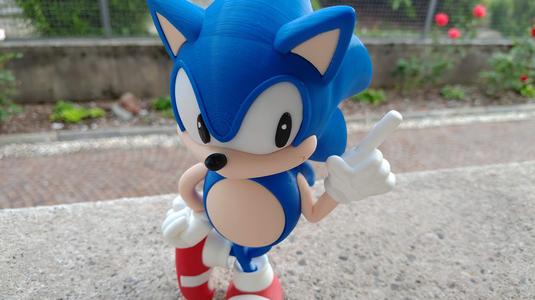 Sonic the Hedgehog single extruder multi color