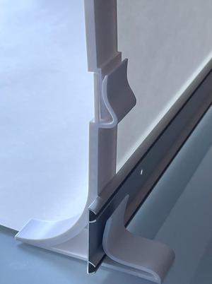 Photo studio paper holder