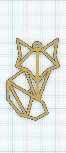 Geometric Fox.stl