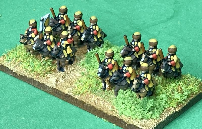 6mm XVIII FRENCH DRAGOONS