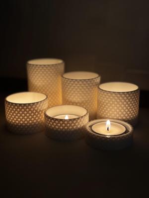 Lattice Tealight Holder Set