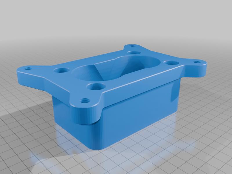 Toyota 2F To Holley Sniper Adapter