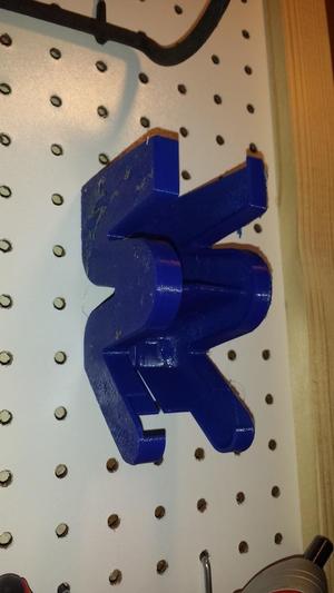 AA Battery Holder - FIFO for 3/16th Pegboard