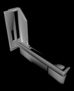 Remix of Optiplex 7070 GPU Riser Mount