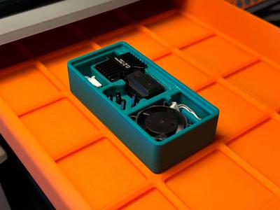 Gridfinity Bambulab X1/X1C Hotend Assembly Case