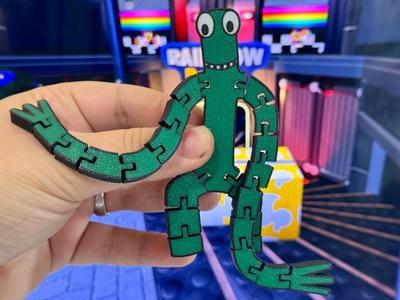 Flexi Green from Rainbow Friends Roblox