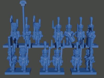 6-15mm French Light Battalion (1808-12) NAP-FR-7