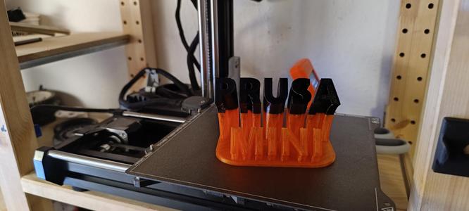 Prusa mini schriftzug