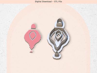 Minimalist Clay Cutter for Polymer Clay | Minimalist 09 Digital STL File | Clay Tools | 7 Sizes