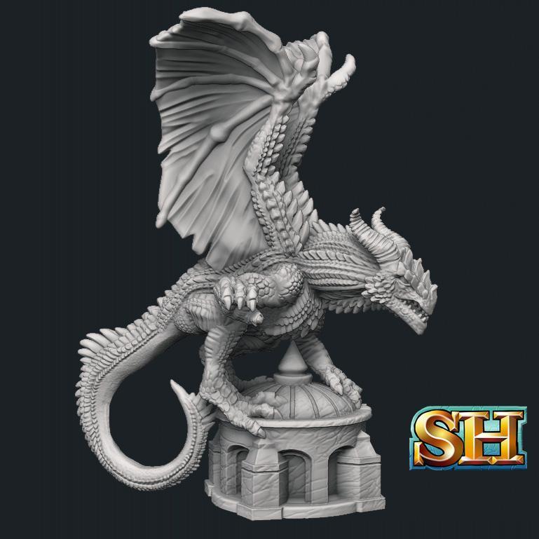 Adolescent Red Dragon