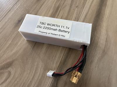 Hard Battery Case for 2200mah 11.1v