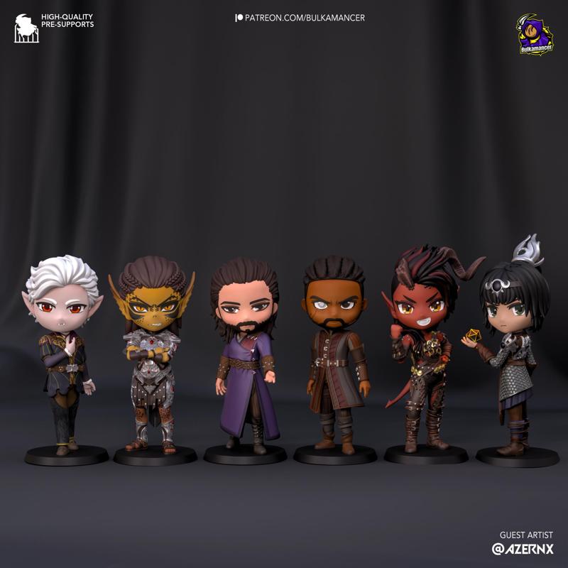 Adventure Party (Complete Chibi Set) | 100mm
