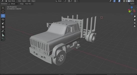 GMC logging truck