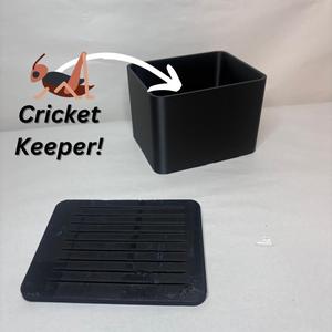 Cricket Keeper Box, Vented Lid