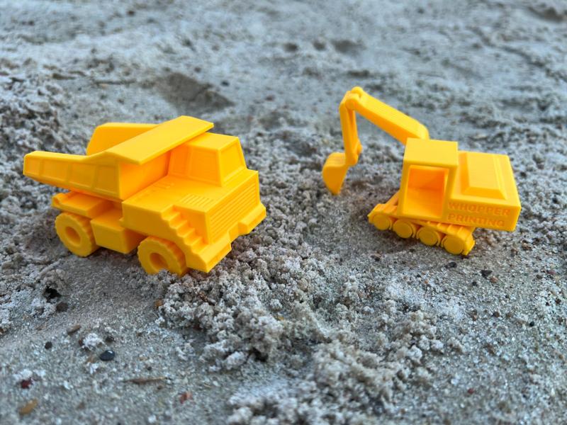 Print-In-Place Dump Truck