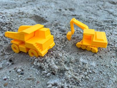 Print-In-Place Dump Truck