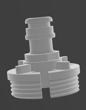 ADAPTADOR MANGUERA 39 mm Hose adaptor for Deck fill cap