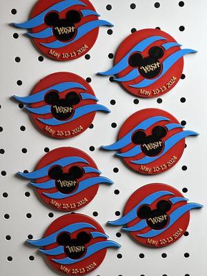 Disney Cruise Line Door Magnet (for Disney Wish)