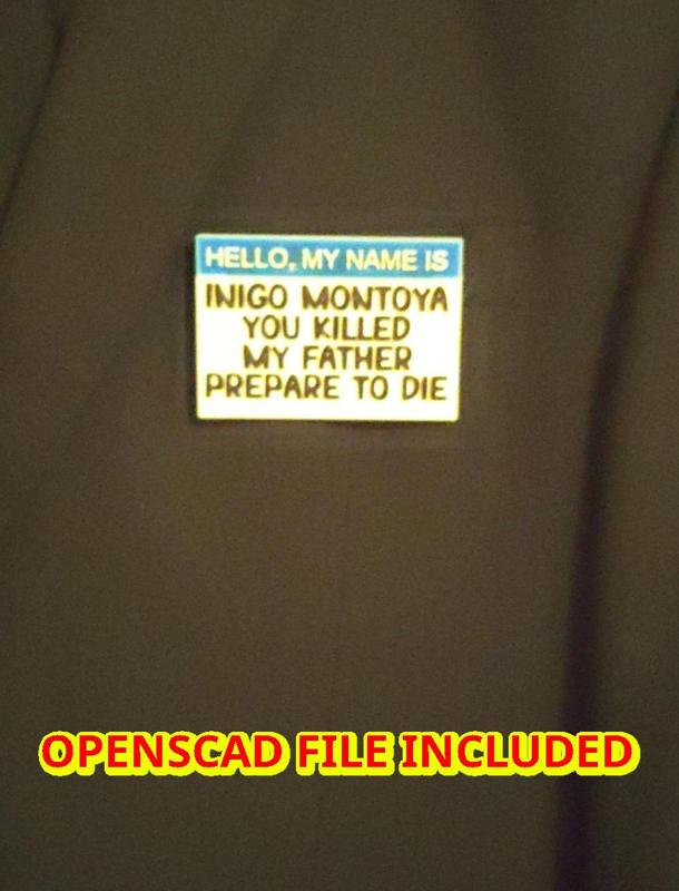 Pinless (Magnetic) Name Tag